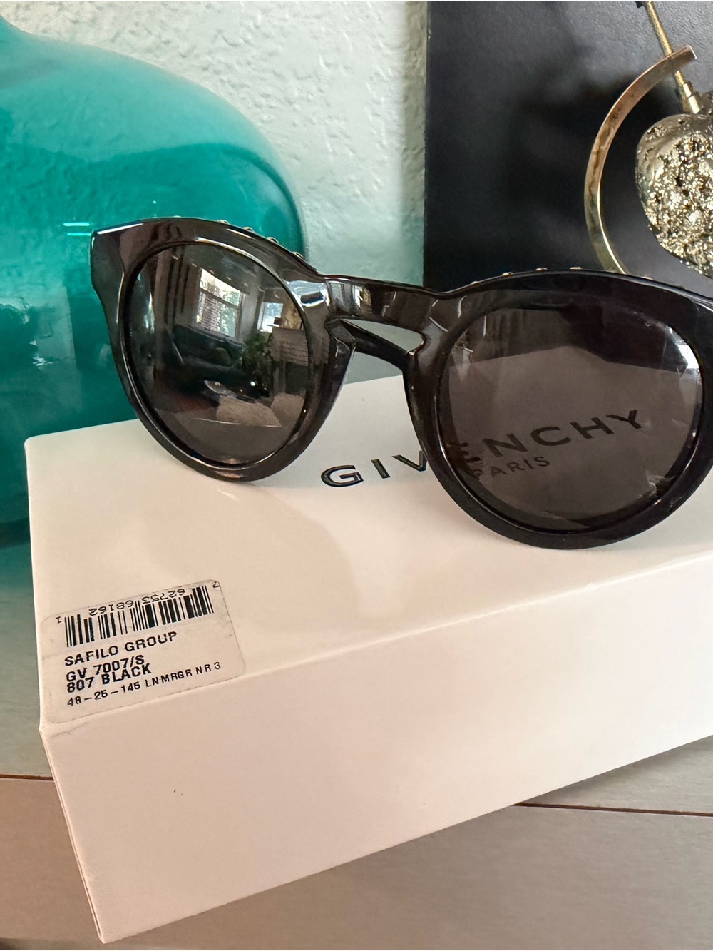 Givenchy Black Frame Sunglasses